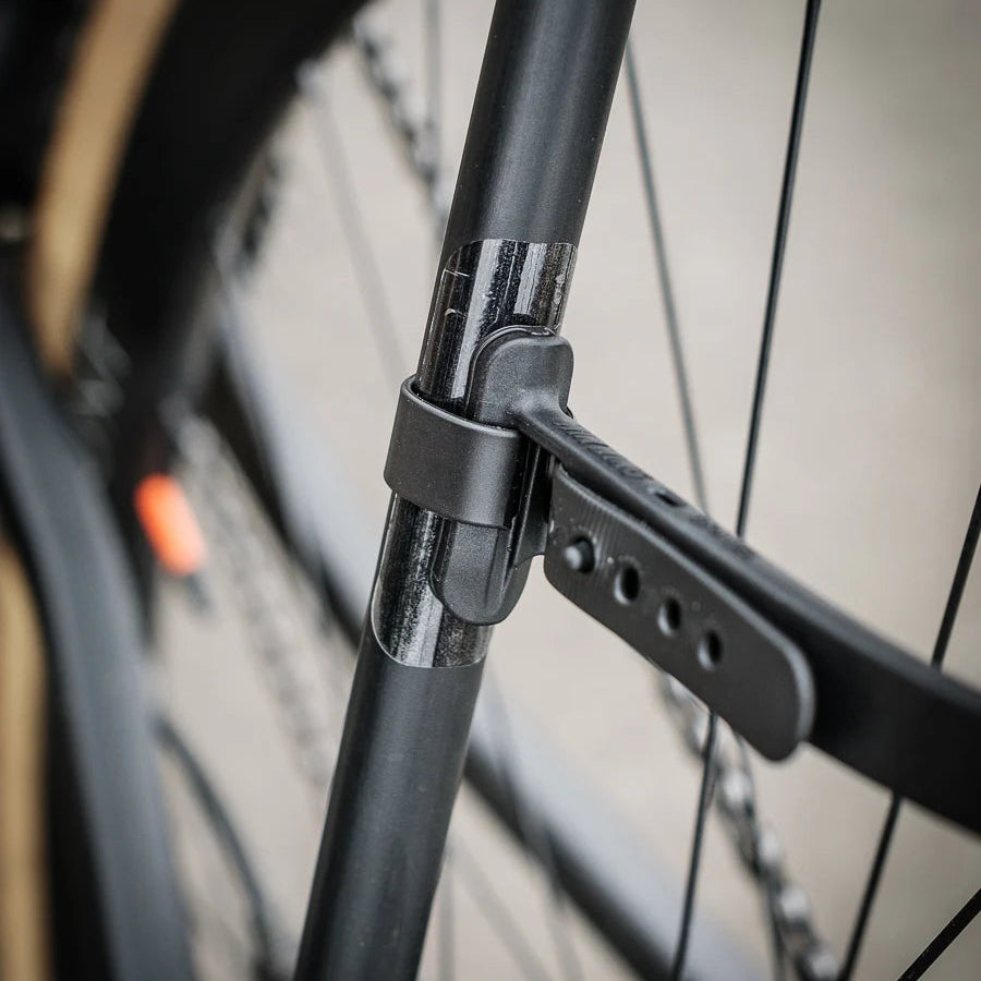 Win Wing Gravel Cykelskærm - Ass Savers - Sort Prikker