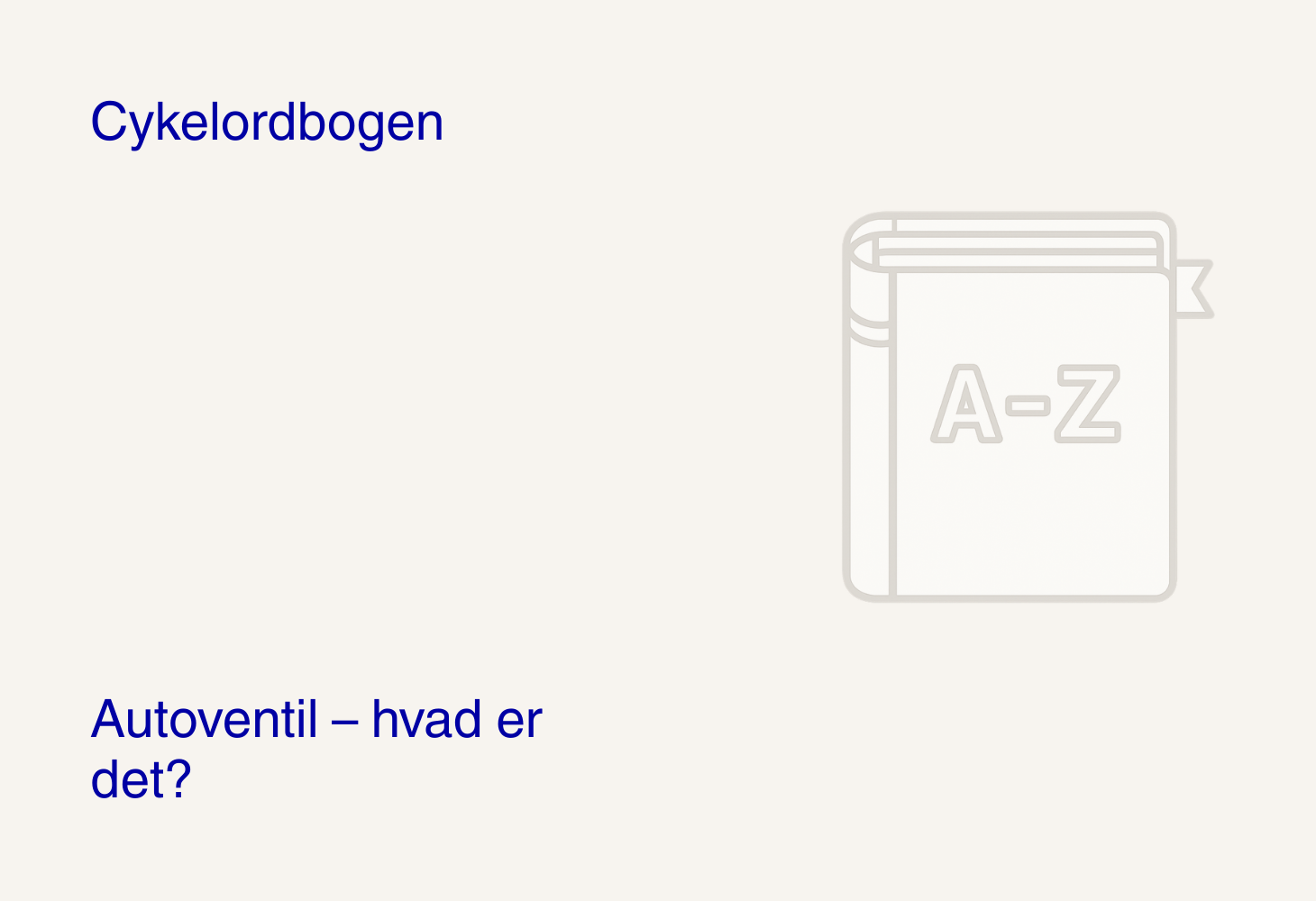 Autoventil – hvad er det?