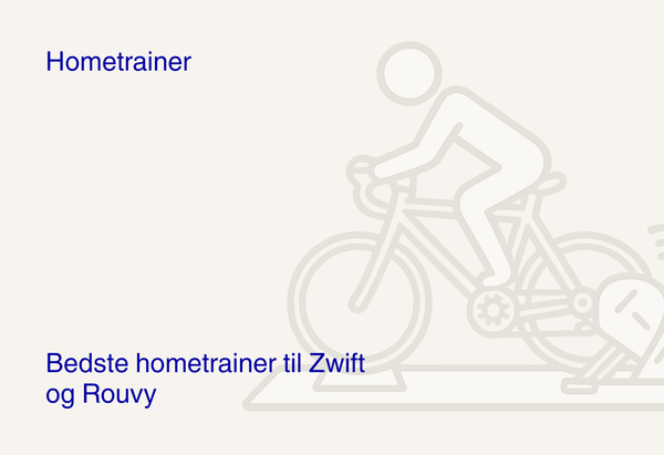 Bedste hometrainer til Zwift og Rouvy