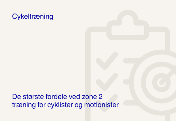 De største fordele ved zone 2 træning for cyklister og motionister