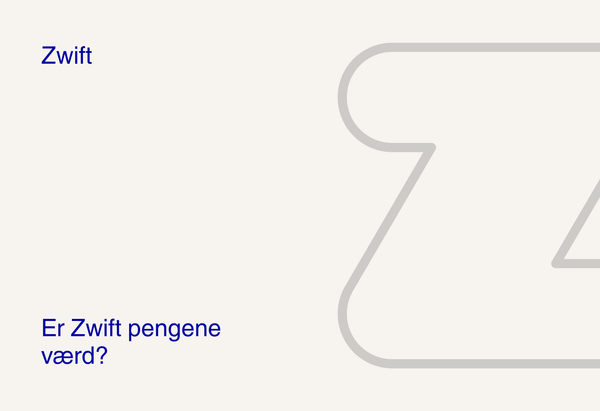 Er Zwift pengene værd?