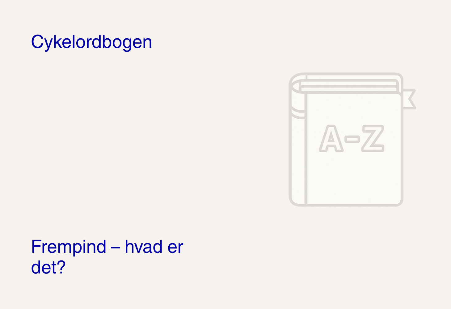 Frempind – hvad er det?