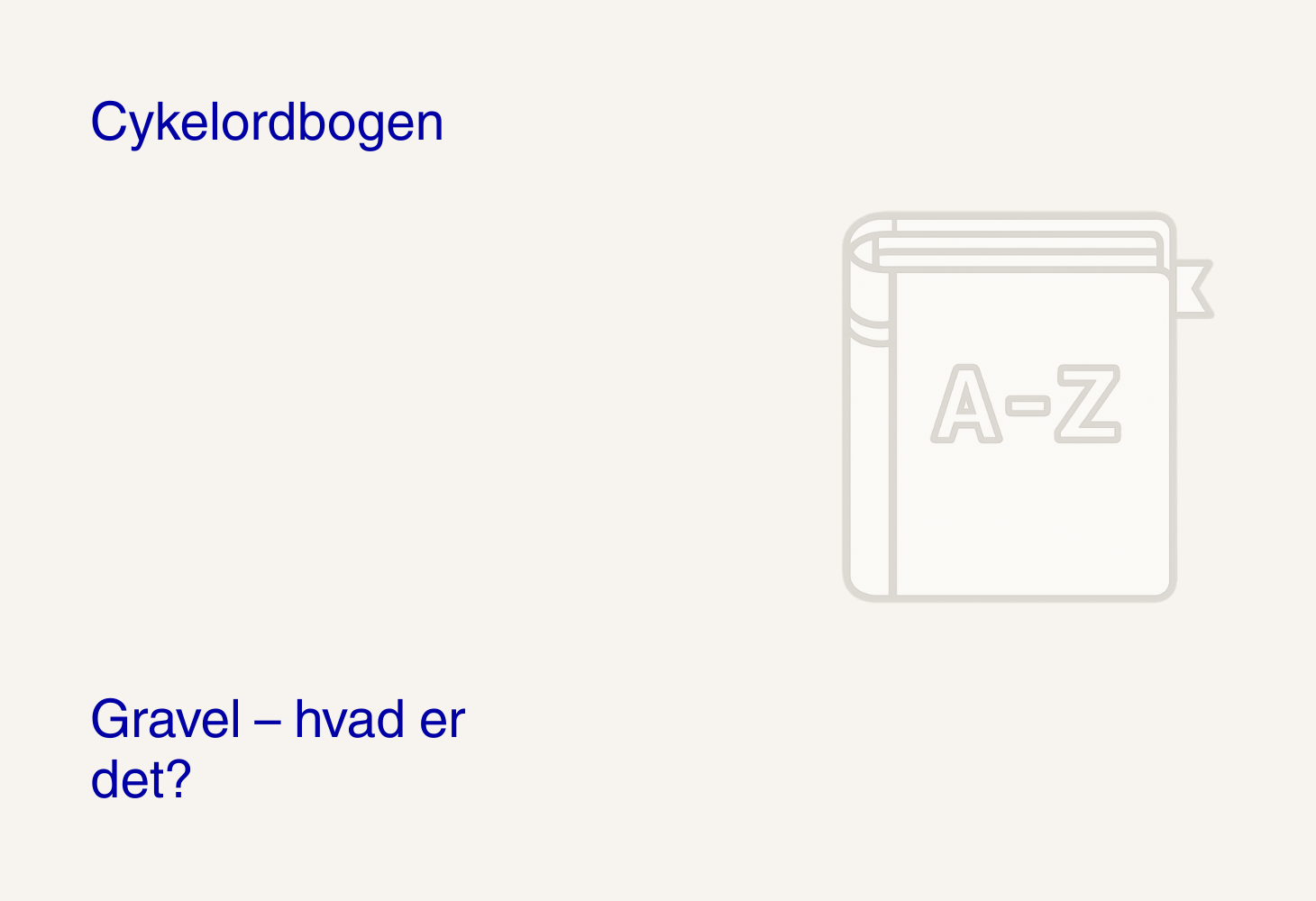 Gravel – hvad er det?