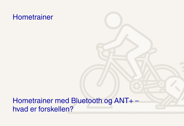 Hometrainer med Bluetooth og ANT+ – hvad er forskellen?