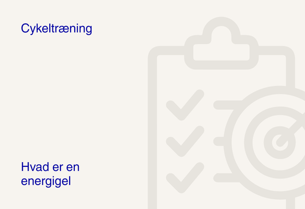 Hvad er en energigel