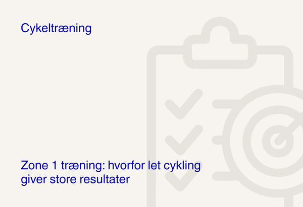 Zone 1 træning: hvorfor let cykling giver store resultater