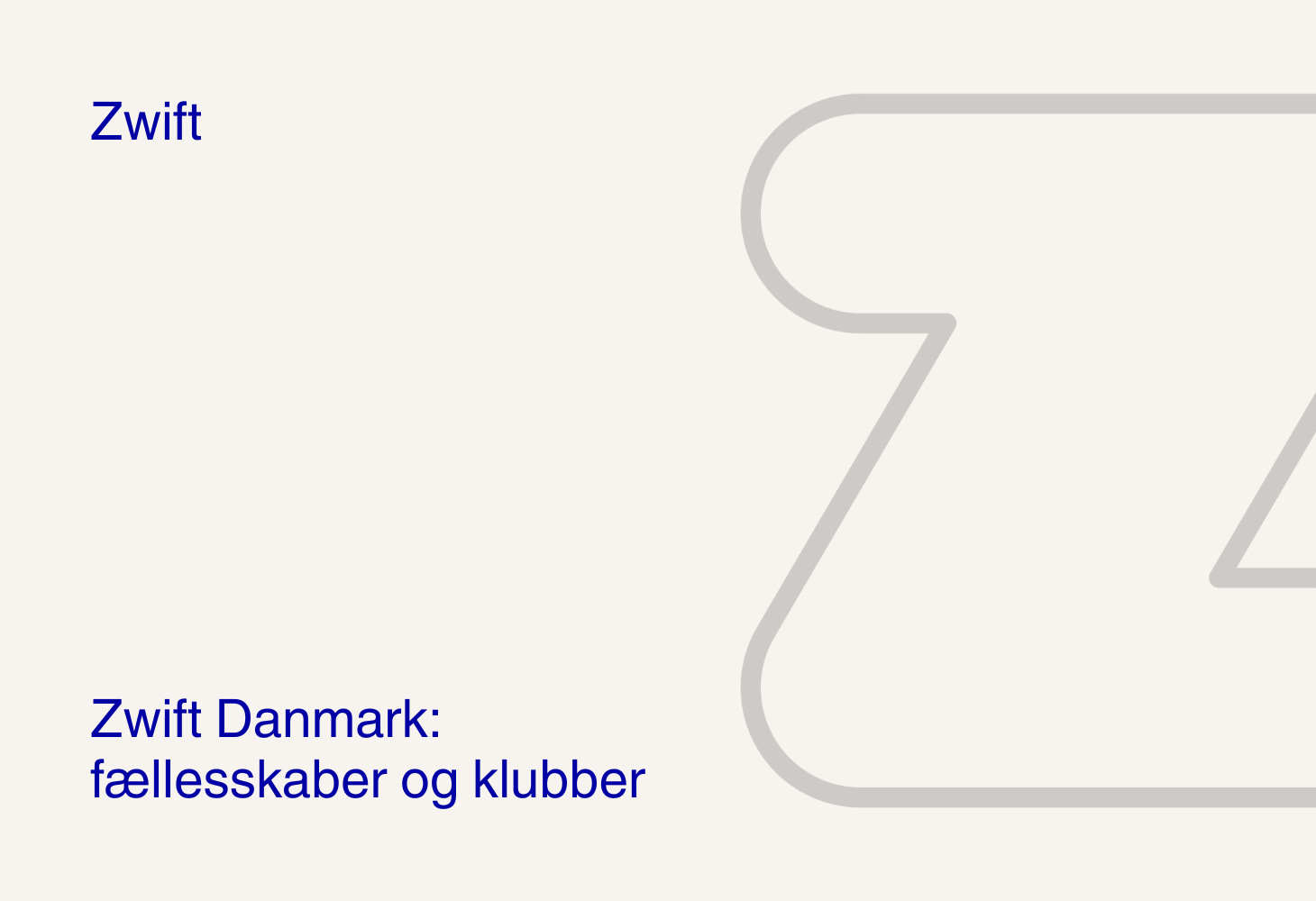 Zwift Danmark: fællesskaber og klubber