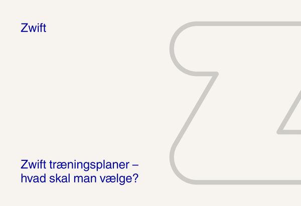 Zwift træningsplaner – hvad skal man vælge?