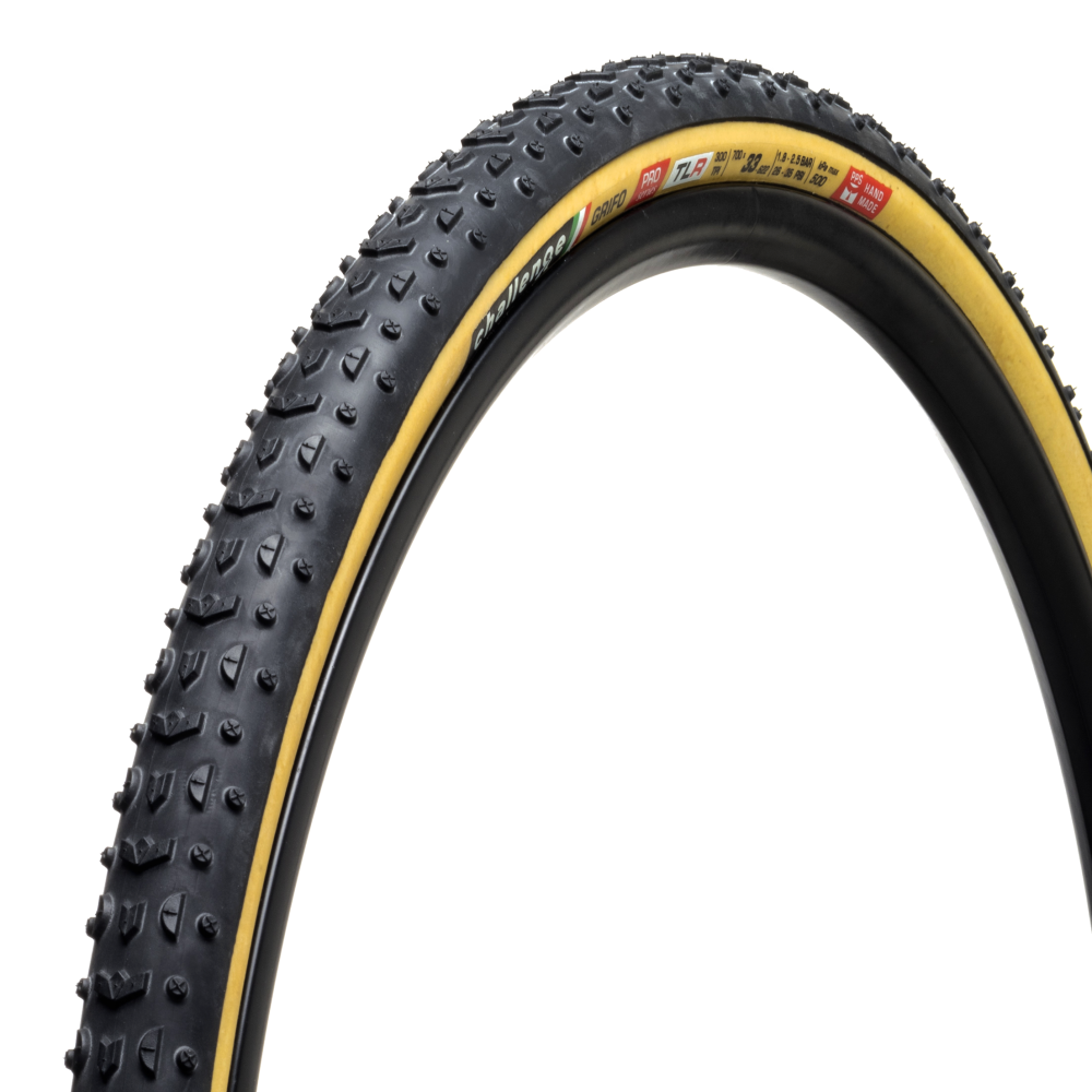 Grifo Pro Cykelcross Dæk Tubeless Ready - Challenge - Tan