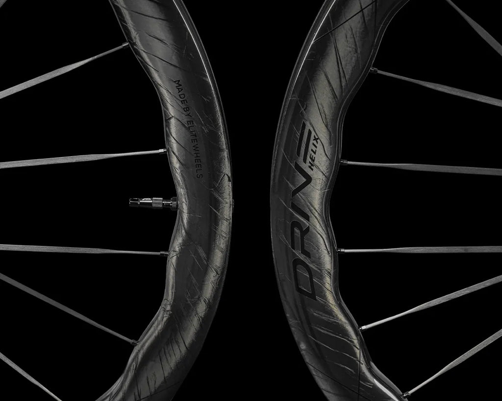 Drive Helix 46D CS Hjulsæt - Elite Wheels - Sort