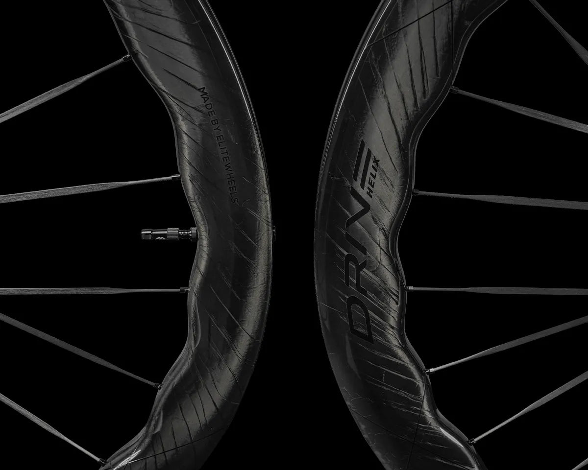 Drive Helix 57D CS Hjulsæt - Elite Wheels - Sort