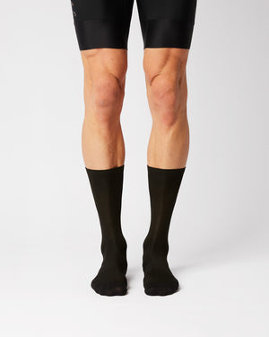 Aero Soft Cykelstrømper - Fingerscrossed - Sort