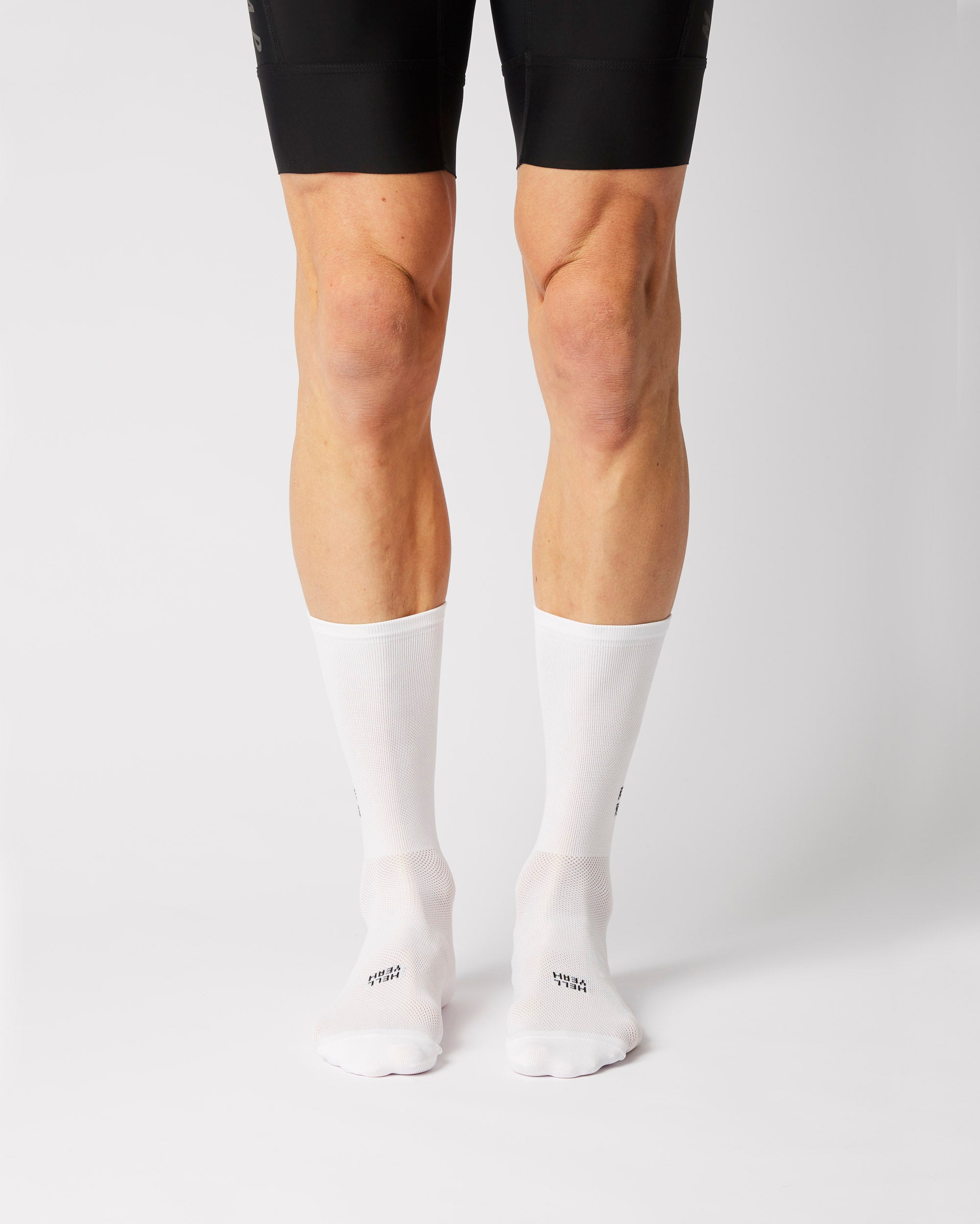 Classic Iconic Hell Yeah Cykelstrømper - Fingerscrossed - Hvid