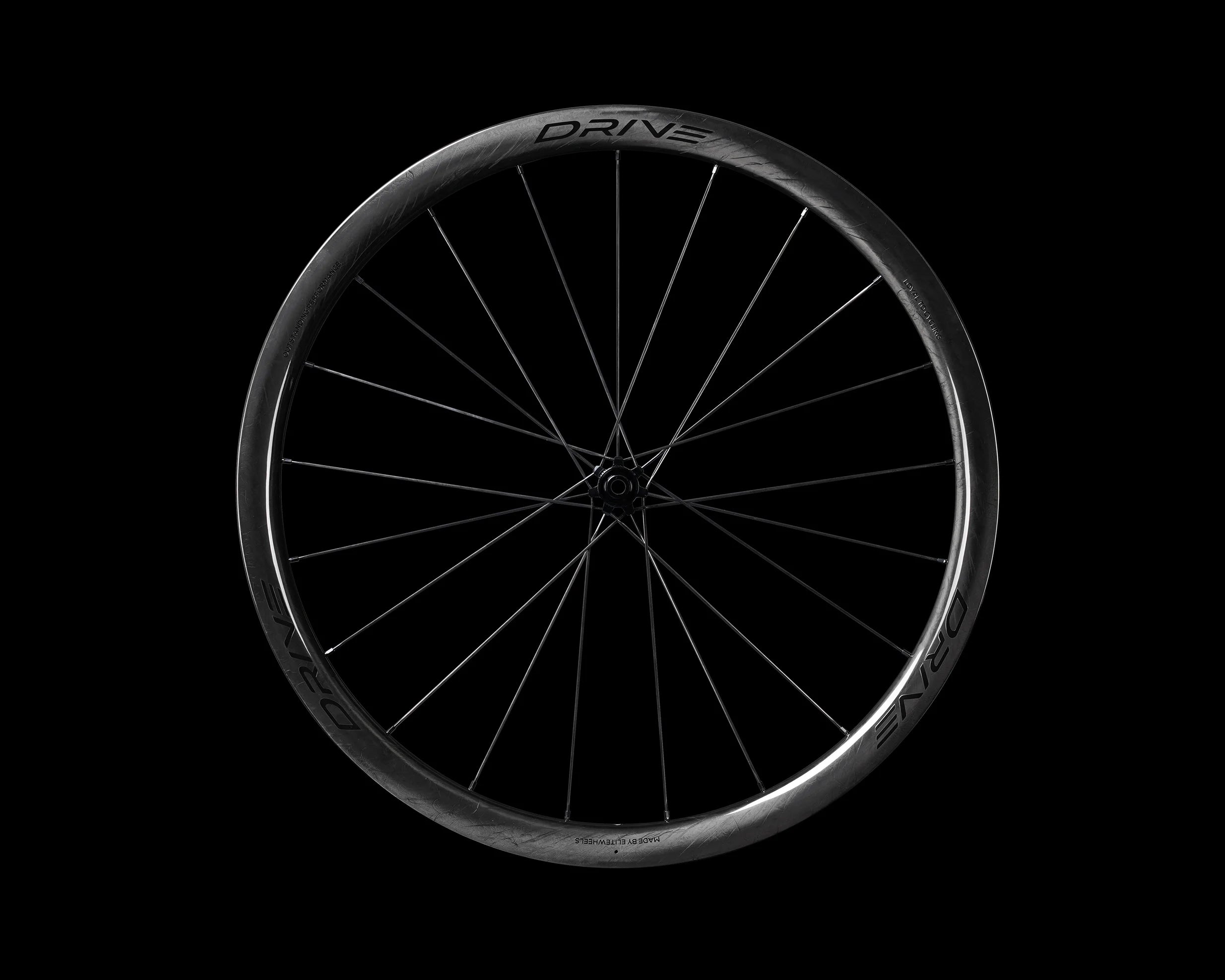 Drive G36 Gravel Hjulsæt - Elite Wheel - Sort