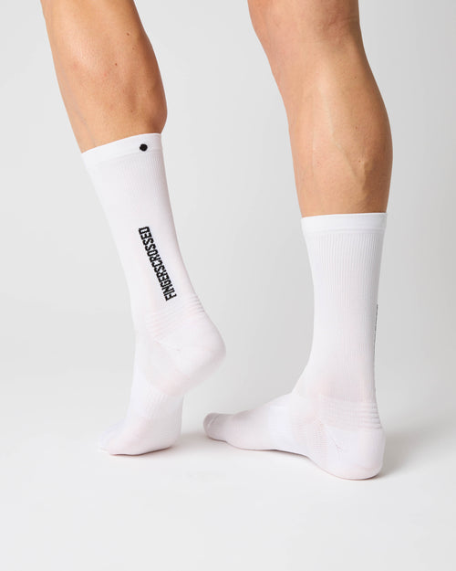 Off Road V2 Gravel Cykelstrømper - Fingerscrossed - Hvid