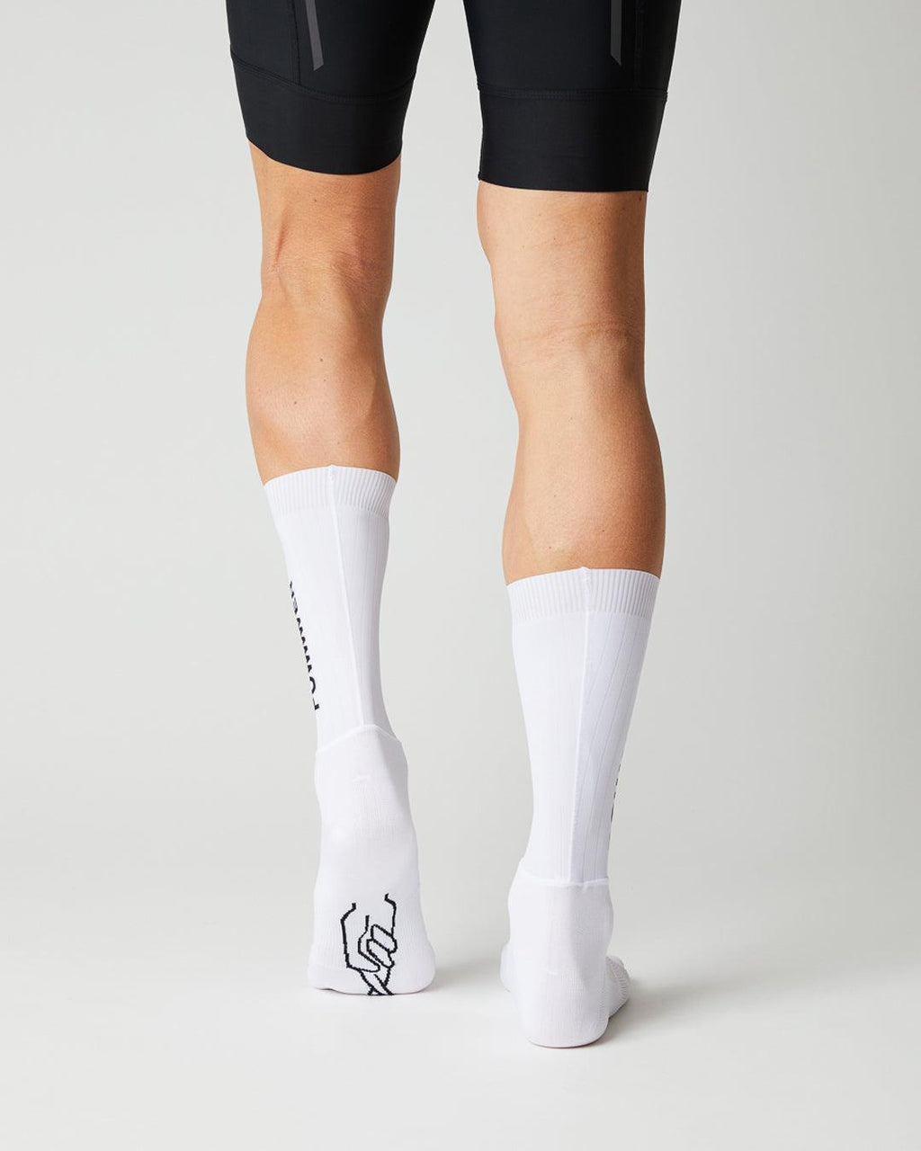 Aero Power Cykelstrømper - Fingerscrossed - Hvid | Fingerscrossed | gioventu.cc