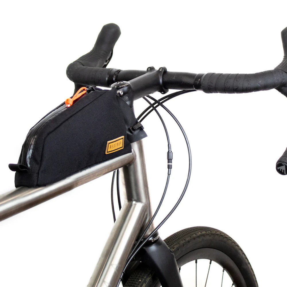 Bolt On Top Tube Taske - Restrap - 0.8L - Sort