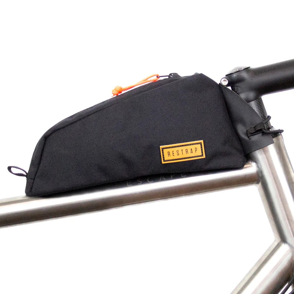 Bolt On Top Tube Taske - Restrap - 0.8L - Sort