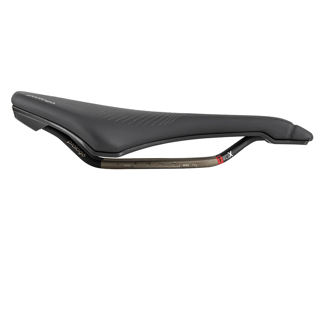 Dimension AGX Gravel Cykelsadel Space Tirox Slide Control- Prologo - Sort