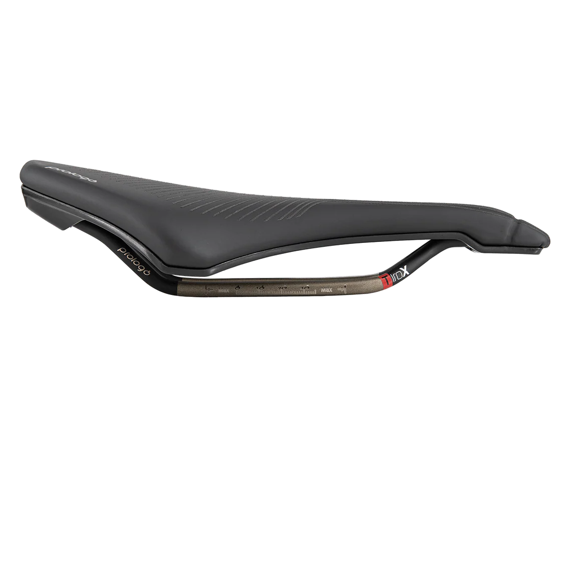 Dimension AGX Gravel Cykelsadel Space Tirox Slide Control- Prologo - Sort