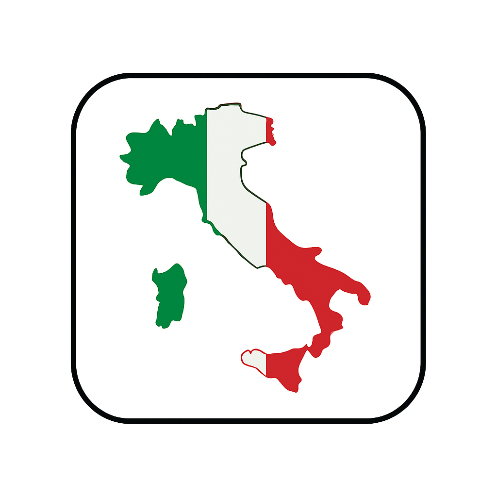 Produceret i Italien