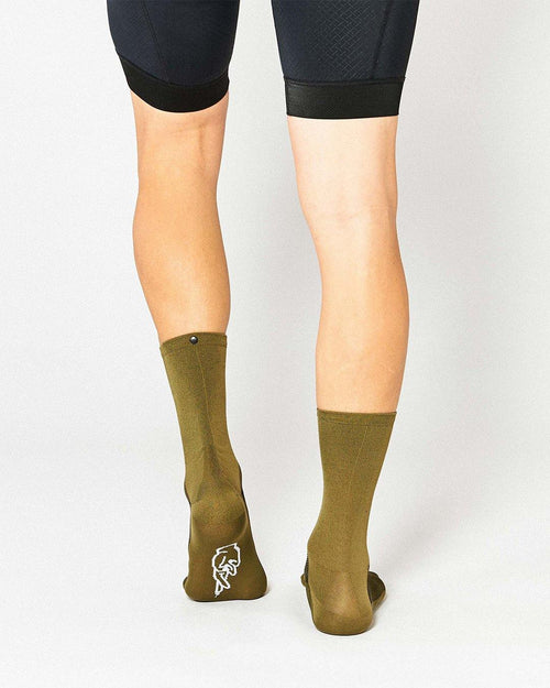Classic Cykelstrømper - Fingerscrossed - Olive | Fingerscrossed | gioventu.cc