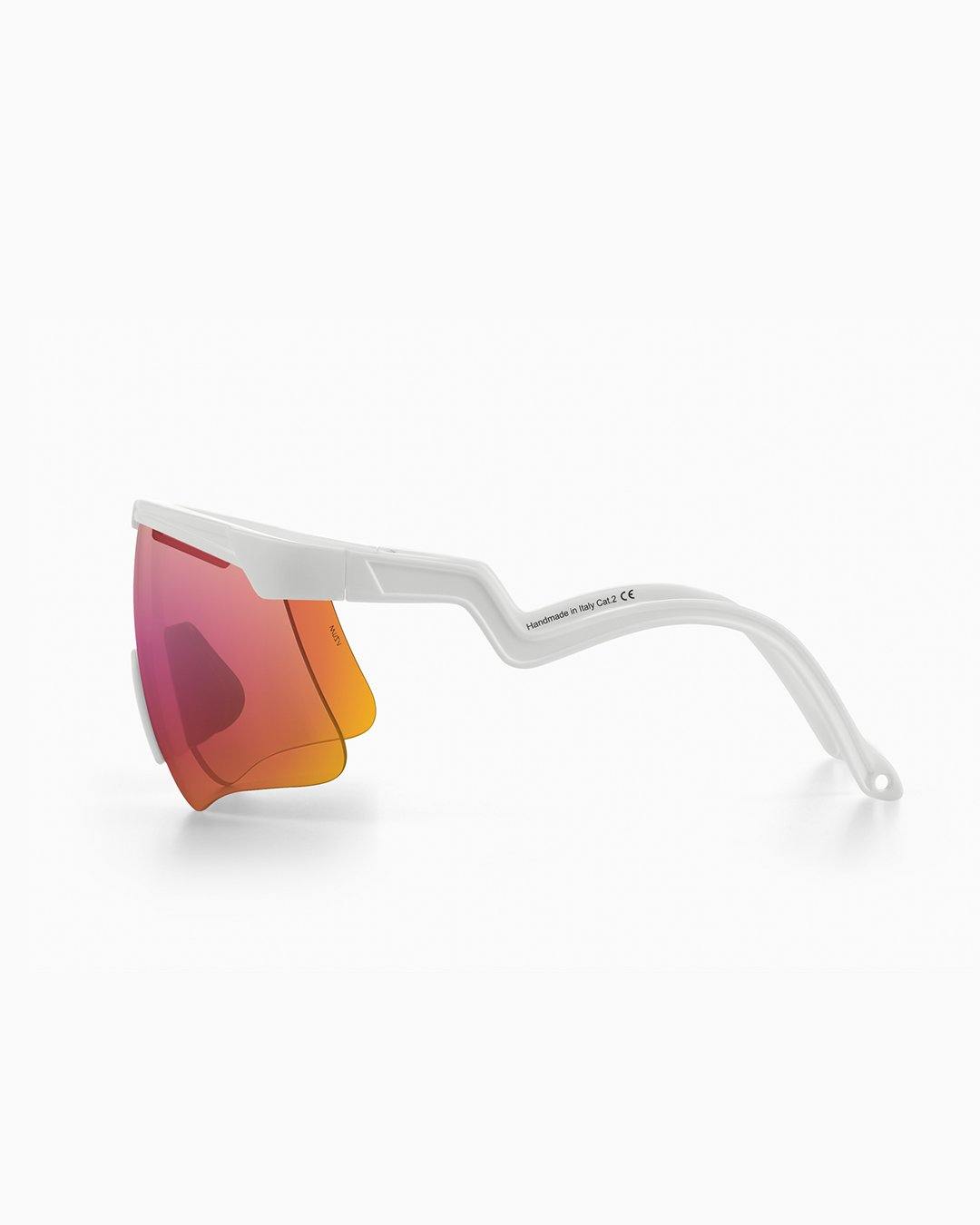 Delta VZUM Cykelbriller - Alba Optics - Hvid / Lava | Alba Optics | gioventu.cc