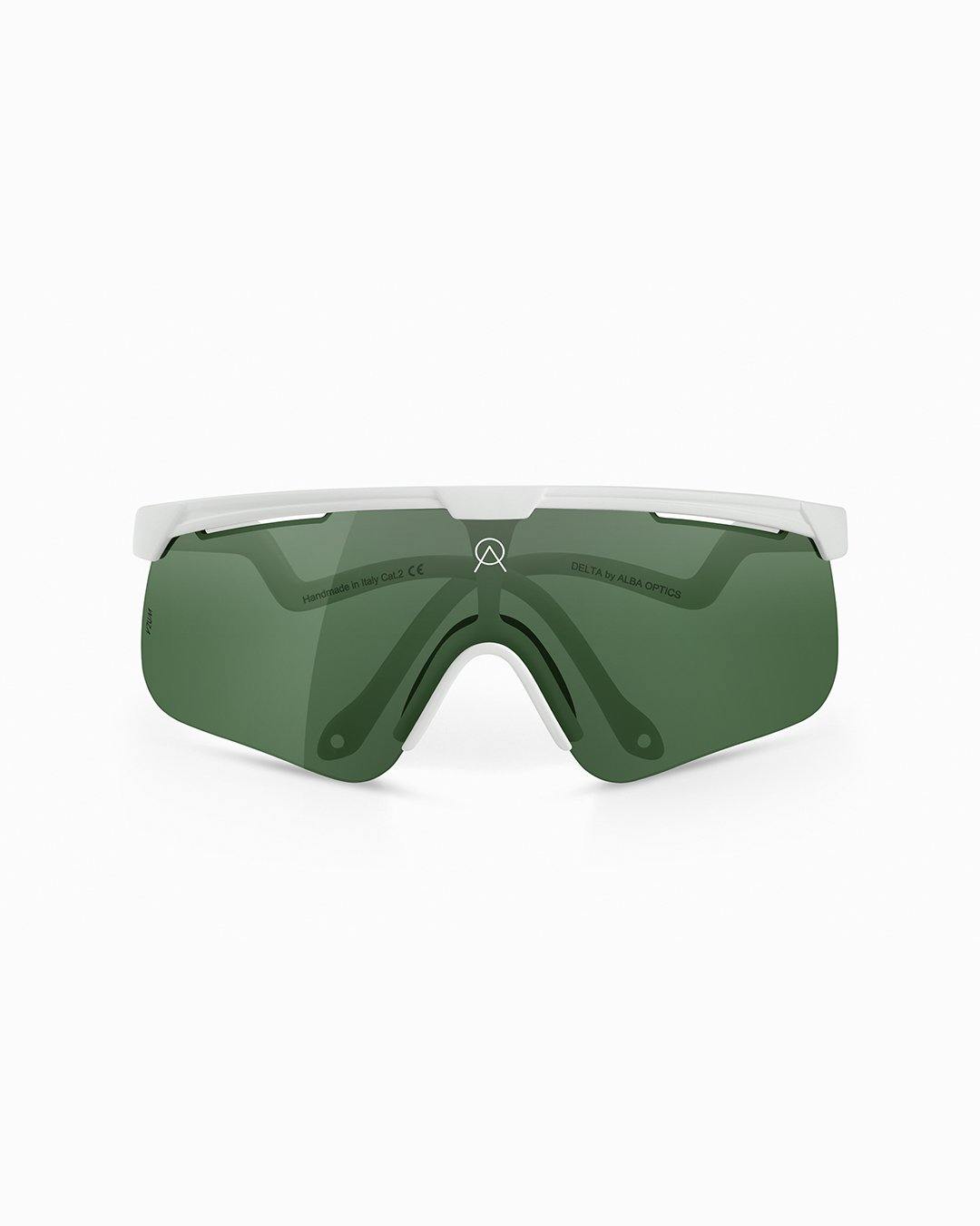 Delta VZUM Cykelbriller - Alba Optics - Hvid / Leaf | Alba Optics | gioventu.cc
