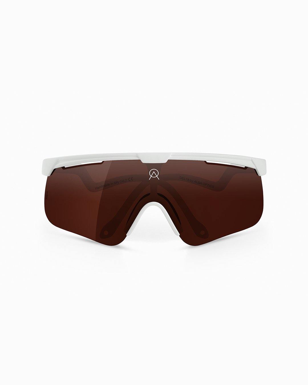 Delta VZUM Cykelbriller - Alba Optics - Hvid / Pou | Alba Optics | gioventu.cc