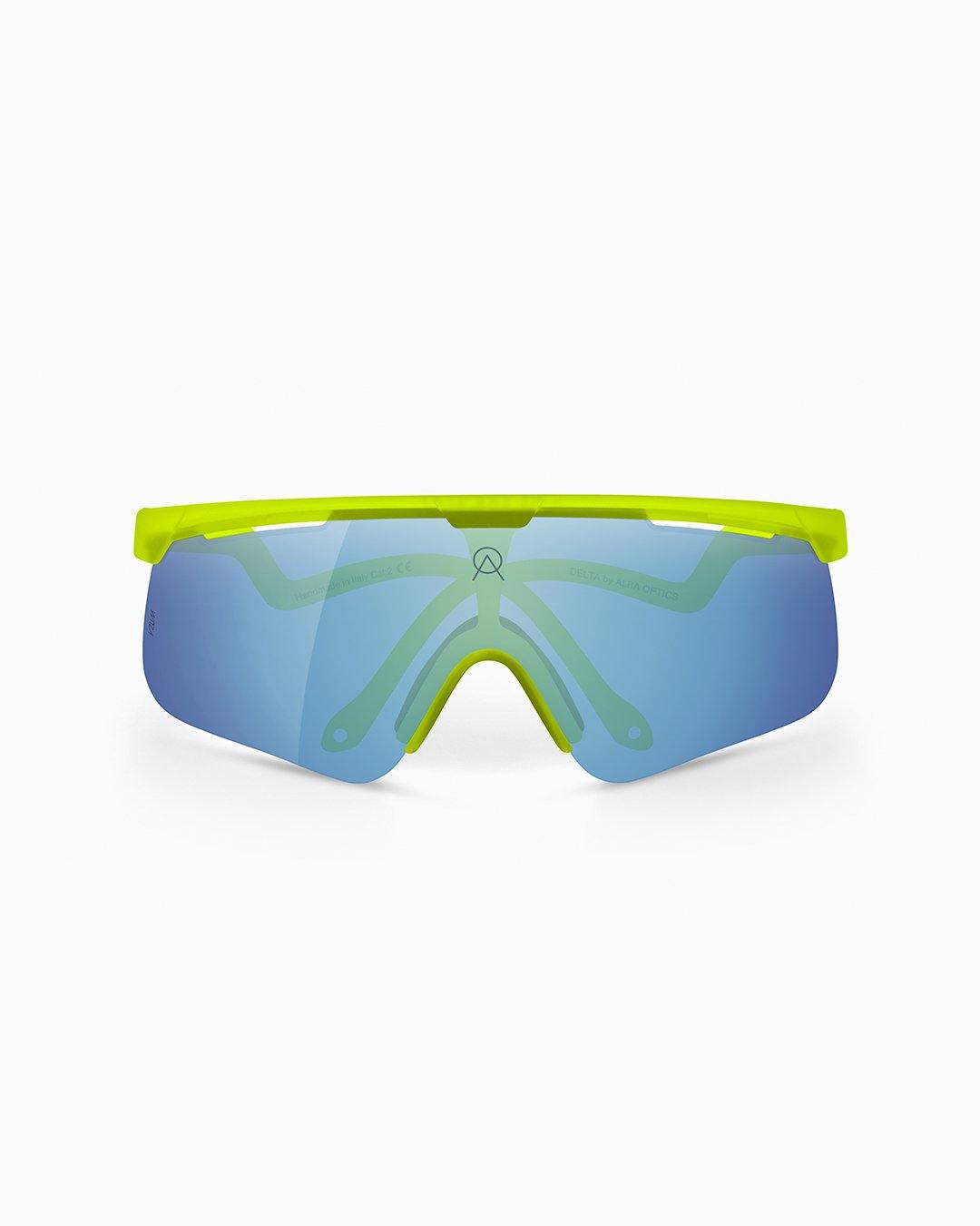 Delta VZUM Cykelbriller - Alba Optics - Lime / Cielo | Alba Optics | gioventu.cc