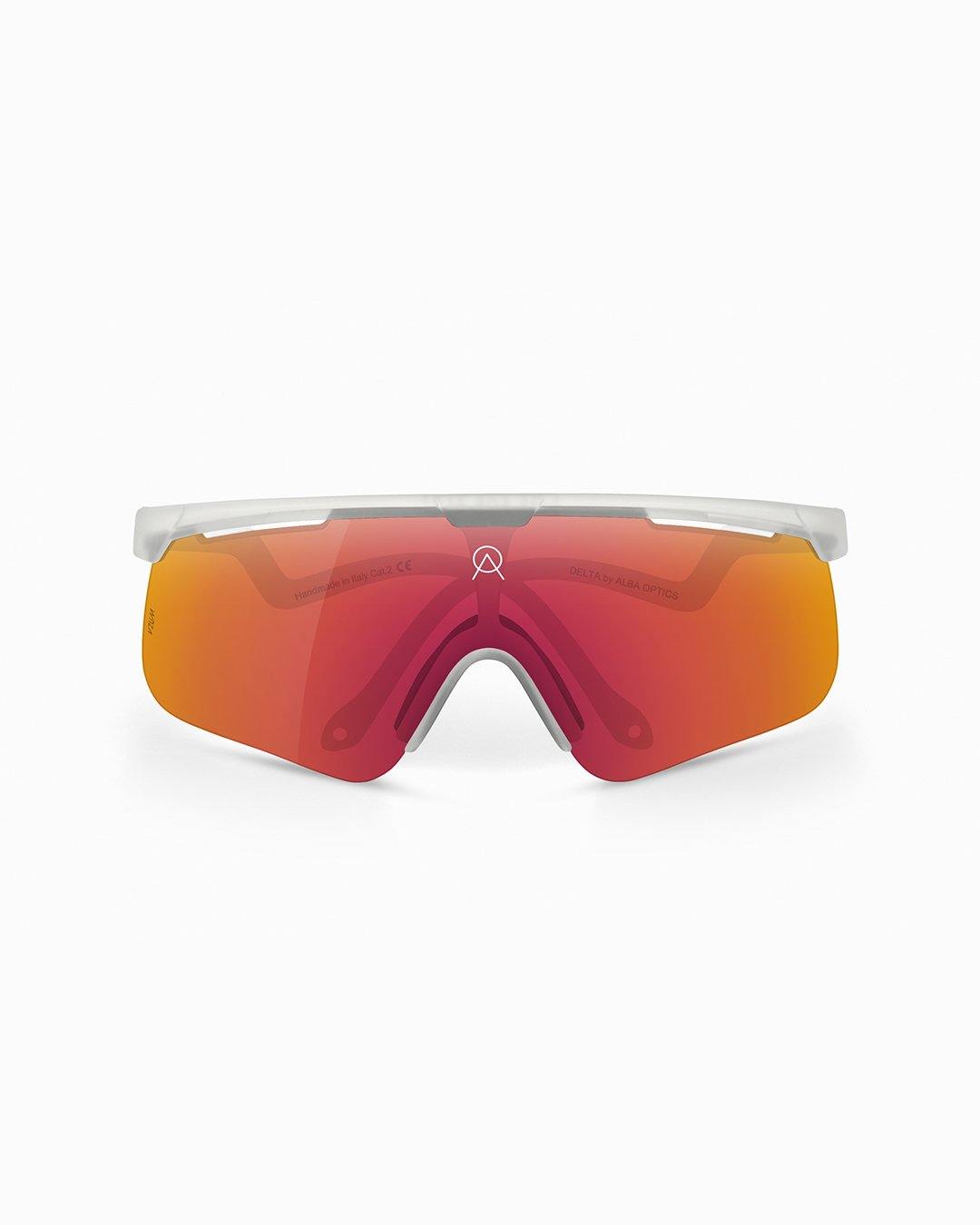 Delta VZUM Cykelbriller - Alba Optics - Snow / Lava | Alba Optics | gioventu.cc