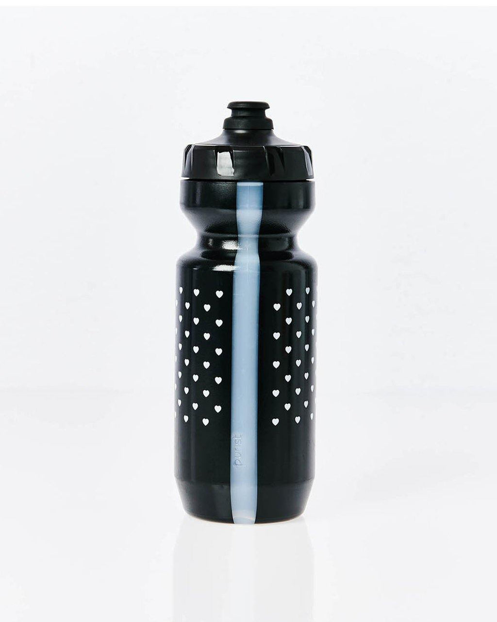 Drikkedunk Hearts Print 650ml - Fingerscrossed - Sort / Hvid | Fingerscrossed | gioventu.cc