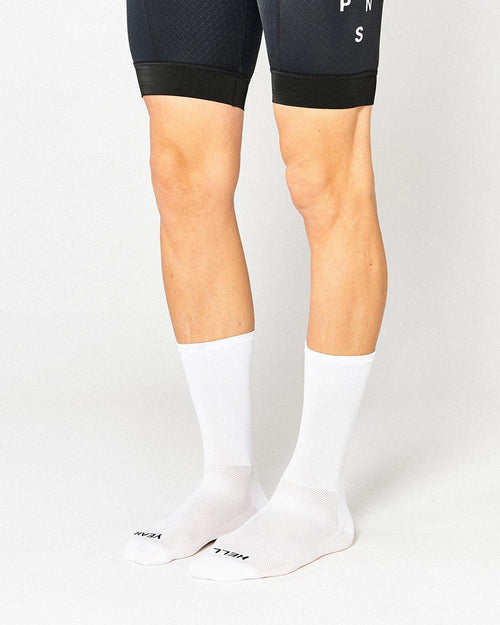 Hell Yeah 1.0 Cykelstrømper - Fingerscrossed - Hvid | Fingerscrossed | gioventu.cc