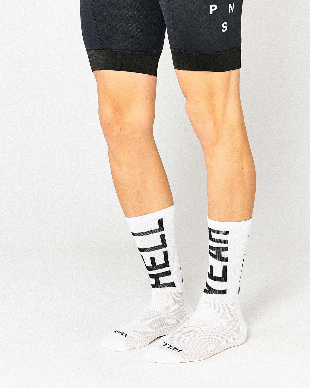 Hell Yeah 2.0 Cykelstrømper - Fingerscrossed - Hvid | Fingerscrossed | gioventu.cc