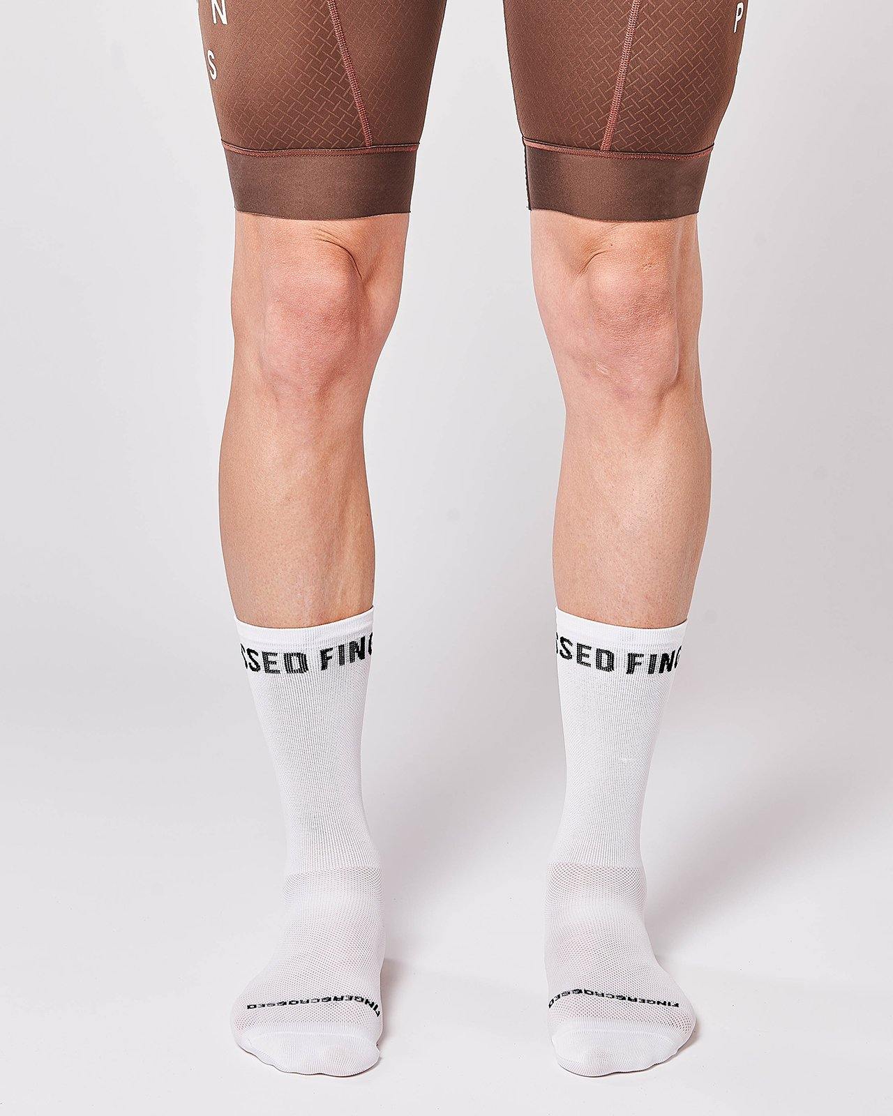 Logo Cykelstrømper - Fingerscrossed - Hvid | Fingerscrossed | gioventu.cc