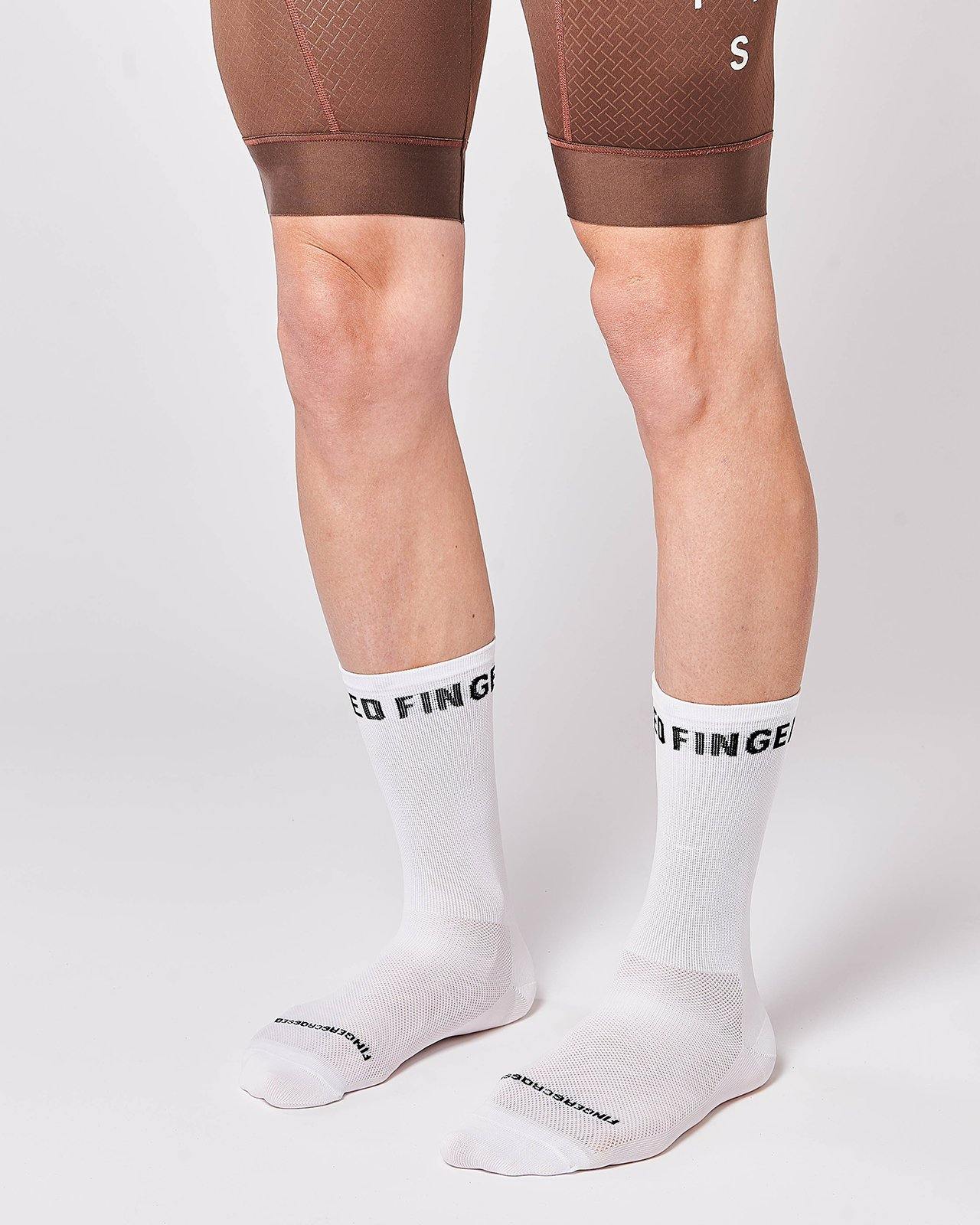Logo Cykelstrømper - Fingerscrossed - Hvid | Fingerscrossed | gioventu.cc