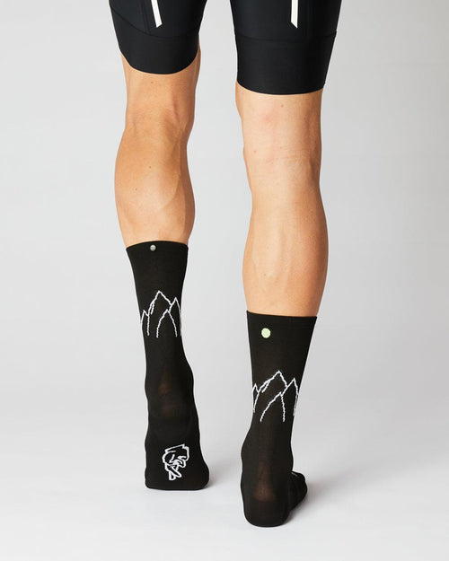 Mountain Cykelstrømper - Fingerscrossed - Sort / Neon | Fingerscrossed | gioventu.cc