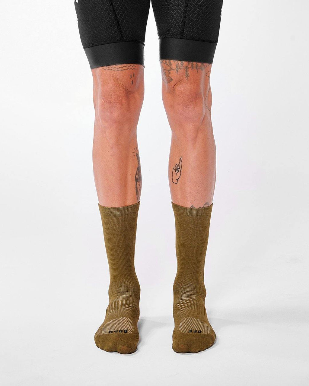 Off Road Gravel Cykelstrømper - Fingerscrossed - Olive | Fingerscrossed | gioventu.cc