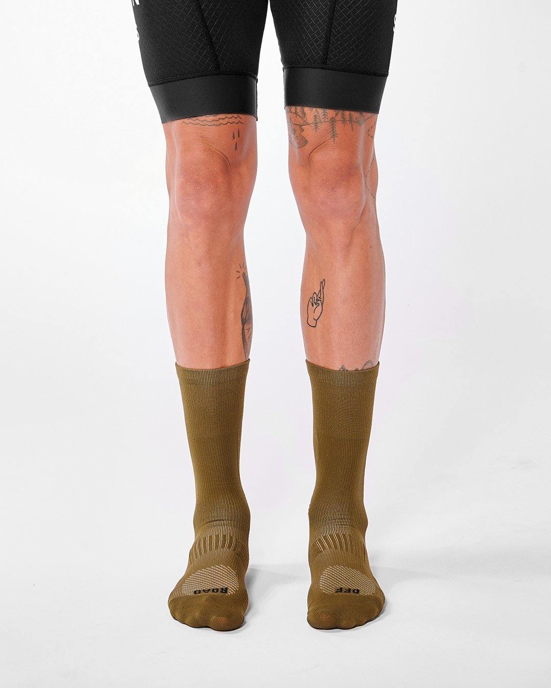Off Road Gravel Cykelstrømper - Fingerscrossed - Olive | Fingerscrossed | gioventu.cc