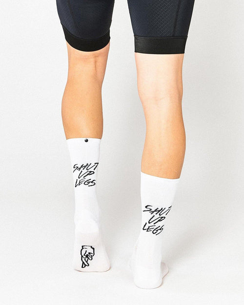 Shut Up Legs Cykelstrømper - Fingerscrossed - Hvid | Fingerscrossed | gioventu.cc