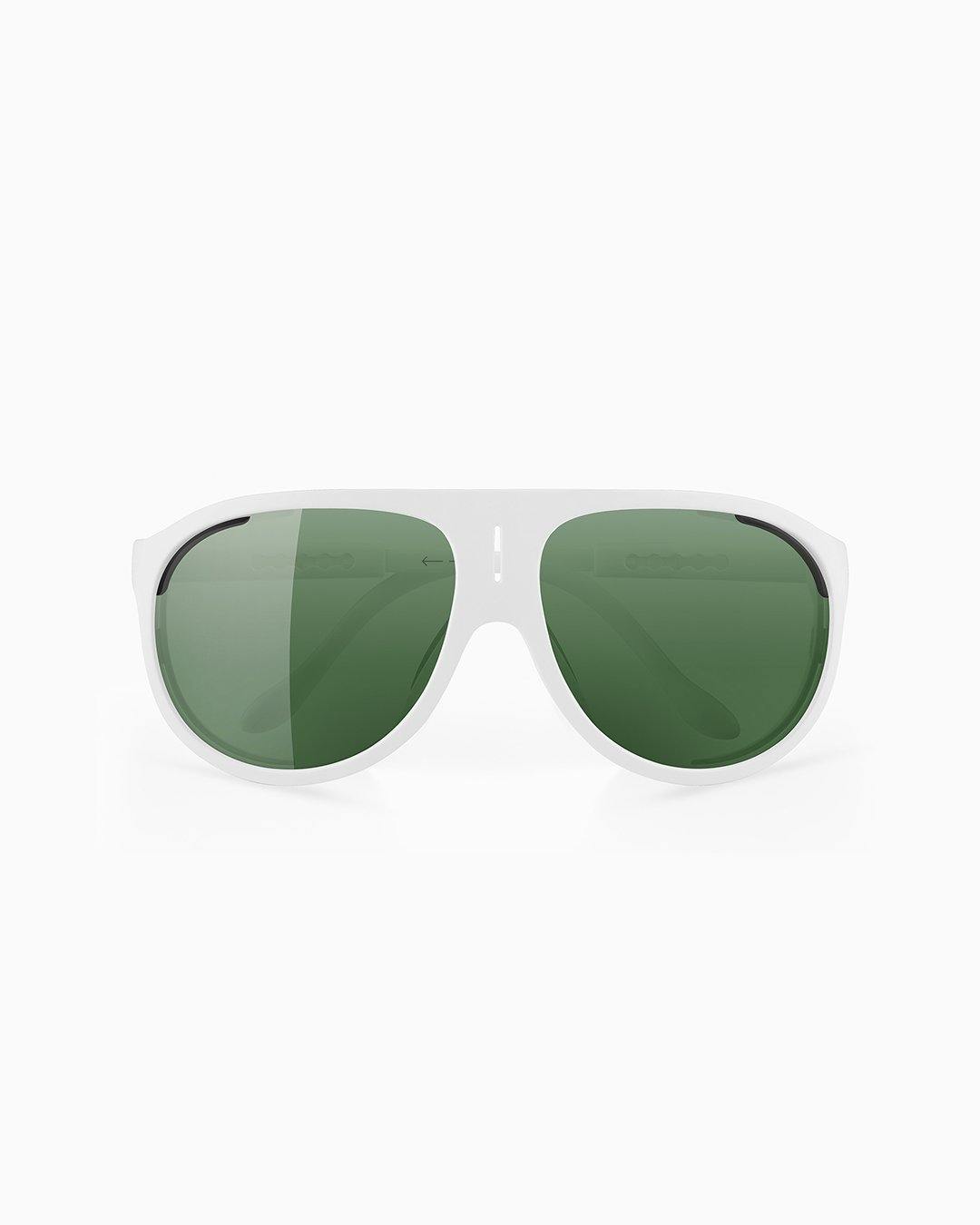 SOLO VZUM Cykelbriller - Alba Optics - Hvid / Leaf | Alba Optics | gioventu.cc