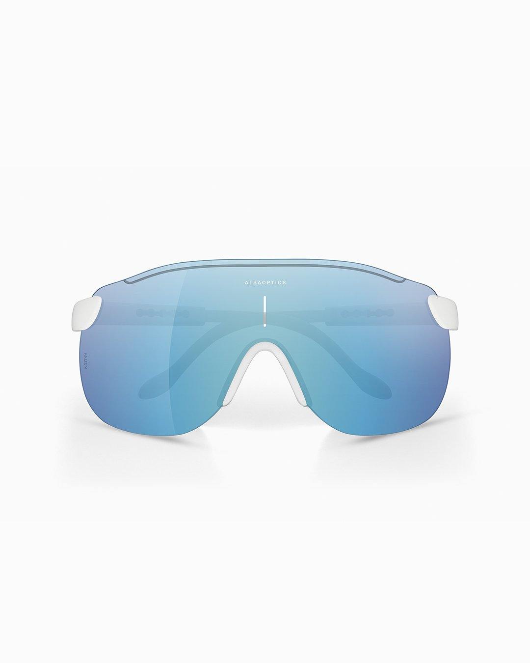 Stratos VZUM Cykelbriller - Alba Optics - Hvid / Cielo | Alba Optics | gioventu.cc