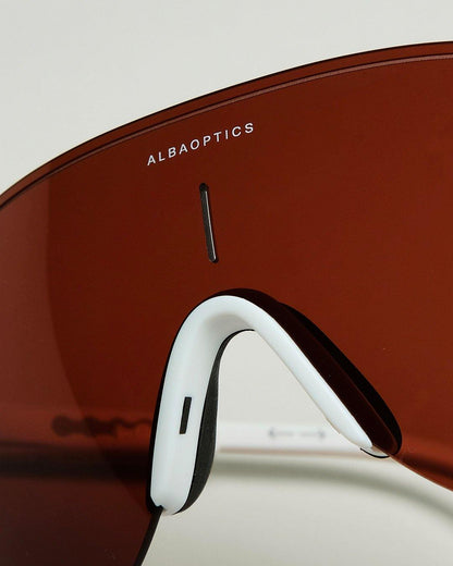 Stratos VZUM Cykelbriller - Alba Optics - Sort / Lava | Alba Optics | gioventu.cc