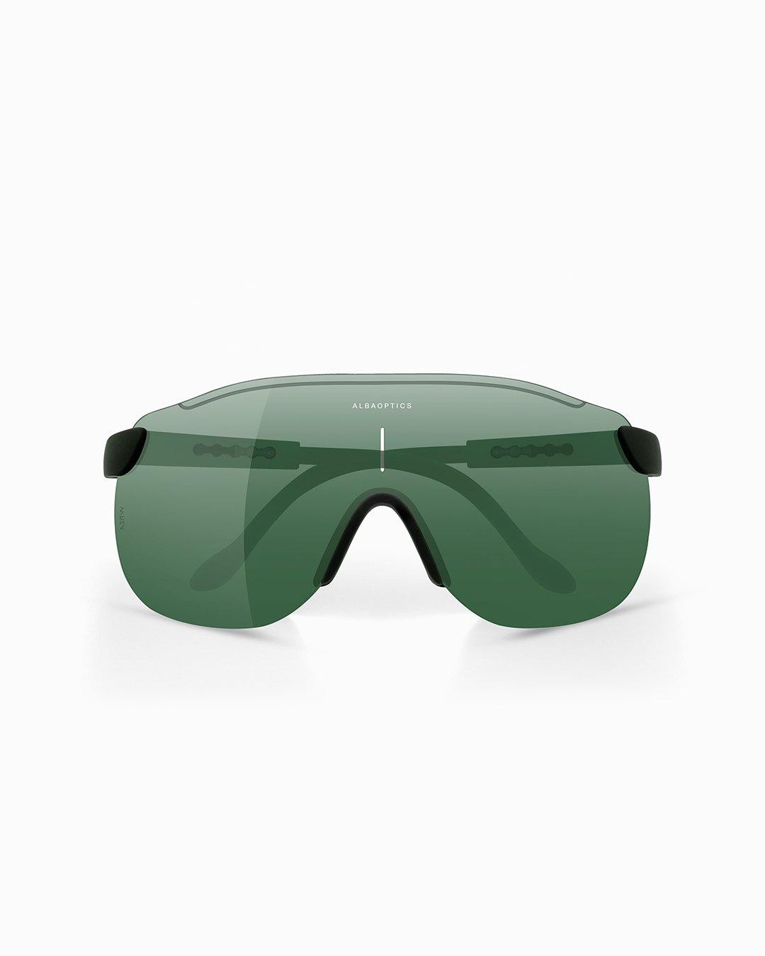 Stratos VZUM Cykelbriller - Alba Optics - Sort / Leaf | Alba Optics | gioventu.cc