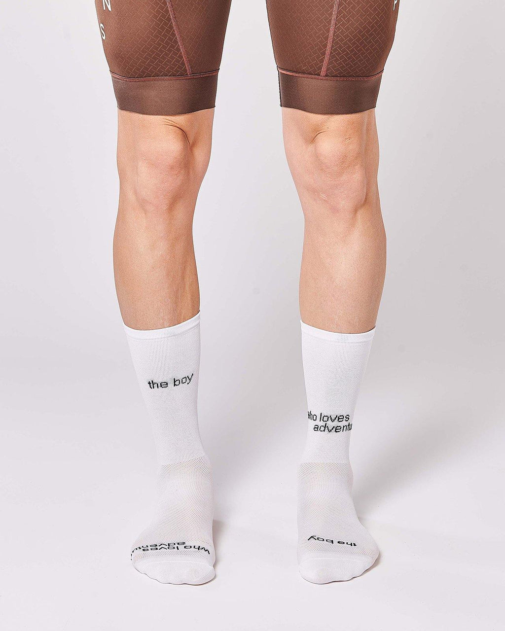 The Boy Who Loves Adventure Cykelstrømper - Fingerscrossed - Hvid | Fingerscrossed | gioventu.cc